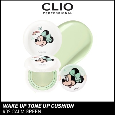 CLIO - Wake Up Tone Up Cushion 02 Calm Green 15g