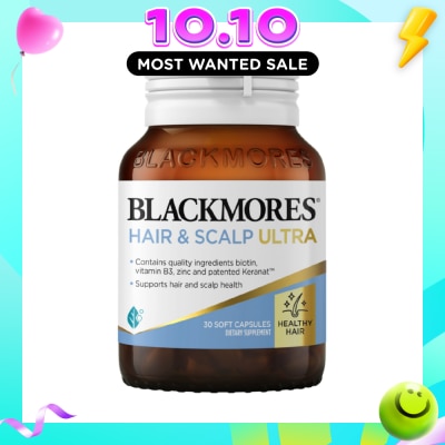 BLACKMORES Hair & Scalp Ultra 30s image