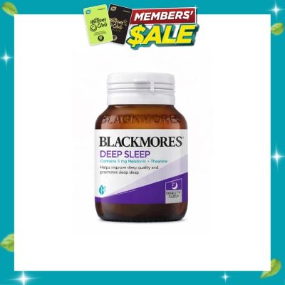 BLACKMORES Deep Sleep with Melatonin + Theanine 30s image