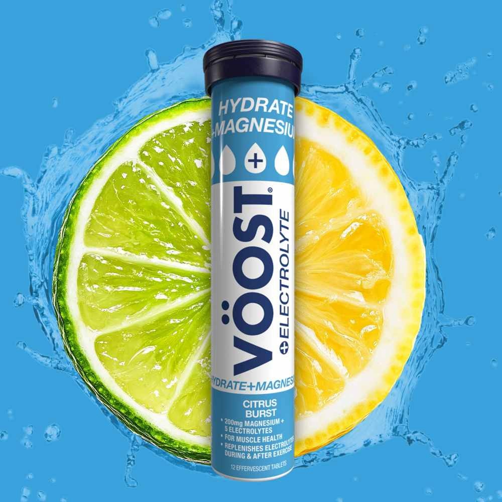 Hydrate + Magnesium Citrus Burst Effervescent Tablets 12
