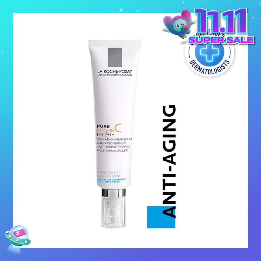 Pure Vitamin C10 Light 40ml (Anti-Wrinkle Firming Face Moisturiser with Pure Vitamin C for Aging Skin) 40ml