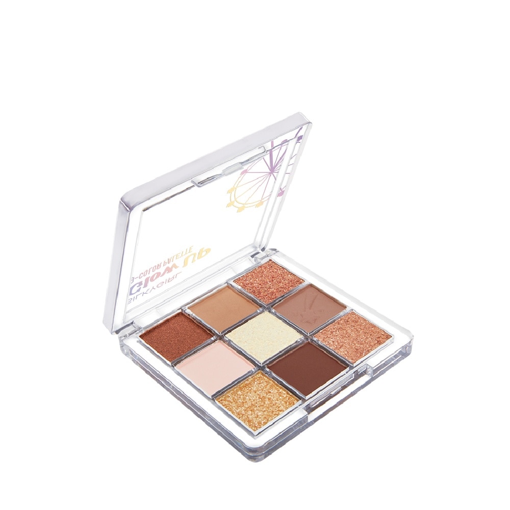 Glow Up 9-Color Palette 01 Teddy 7.2g