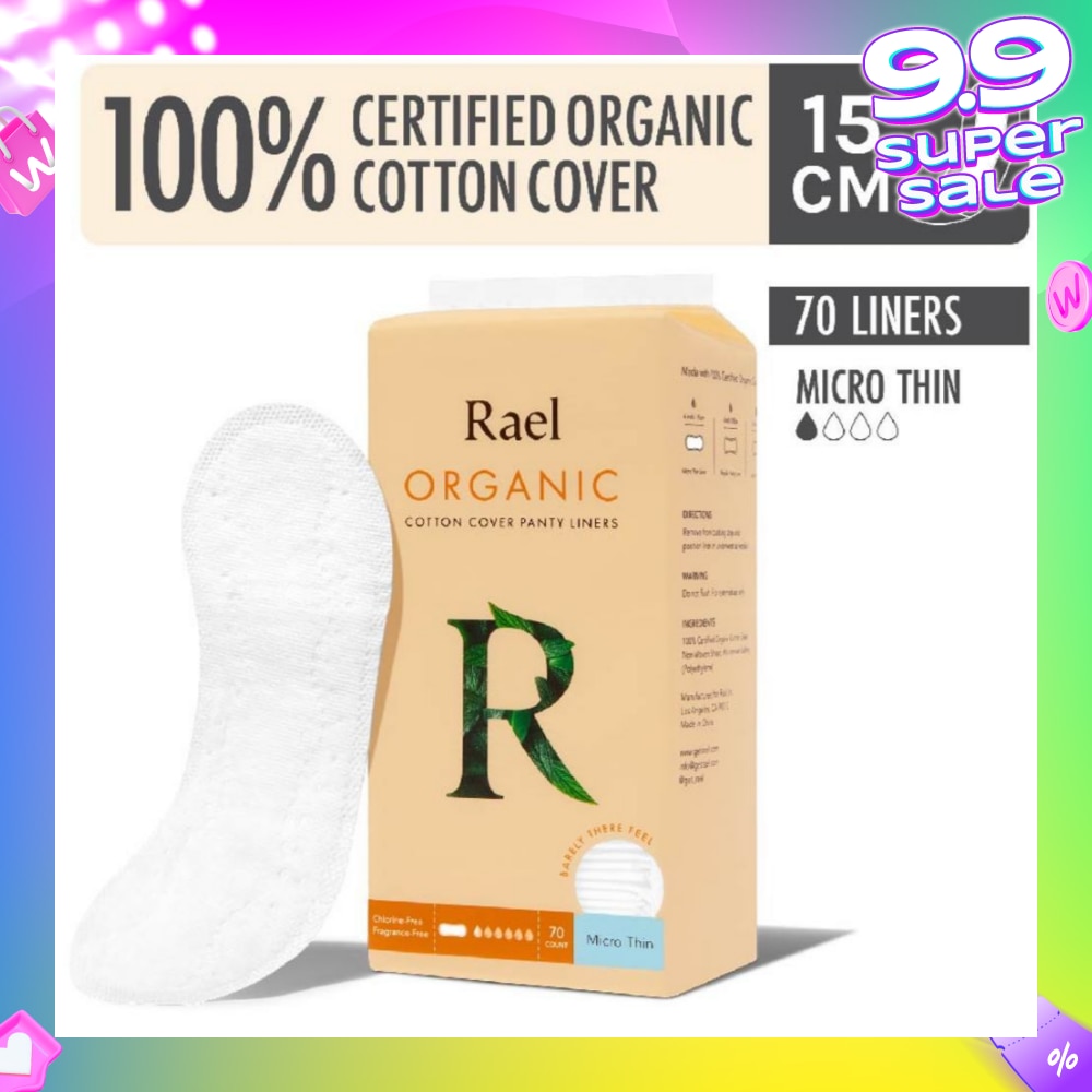 Micro Thin Liners With Organic Cotton Cover 70s
