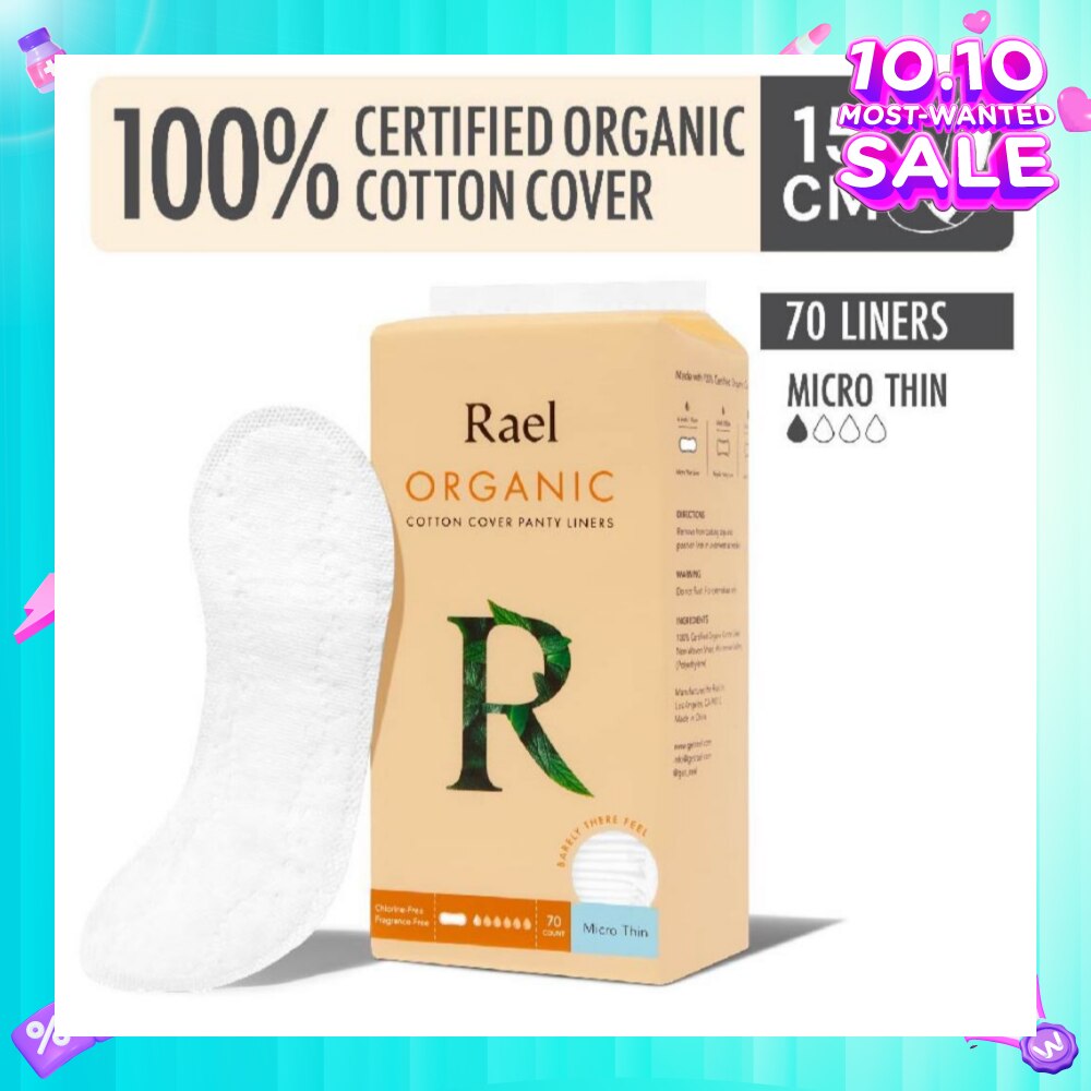 Micro Thin Liners With Organic Cotton Cover 70s