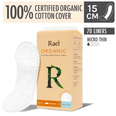 RAEL Micro Thin Liners With Organic Cotton Cover 70s