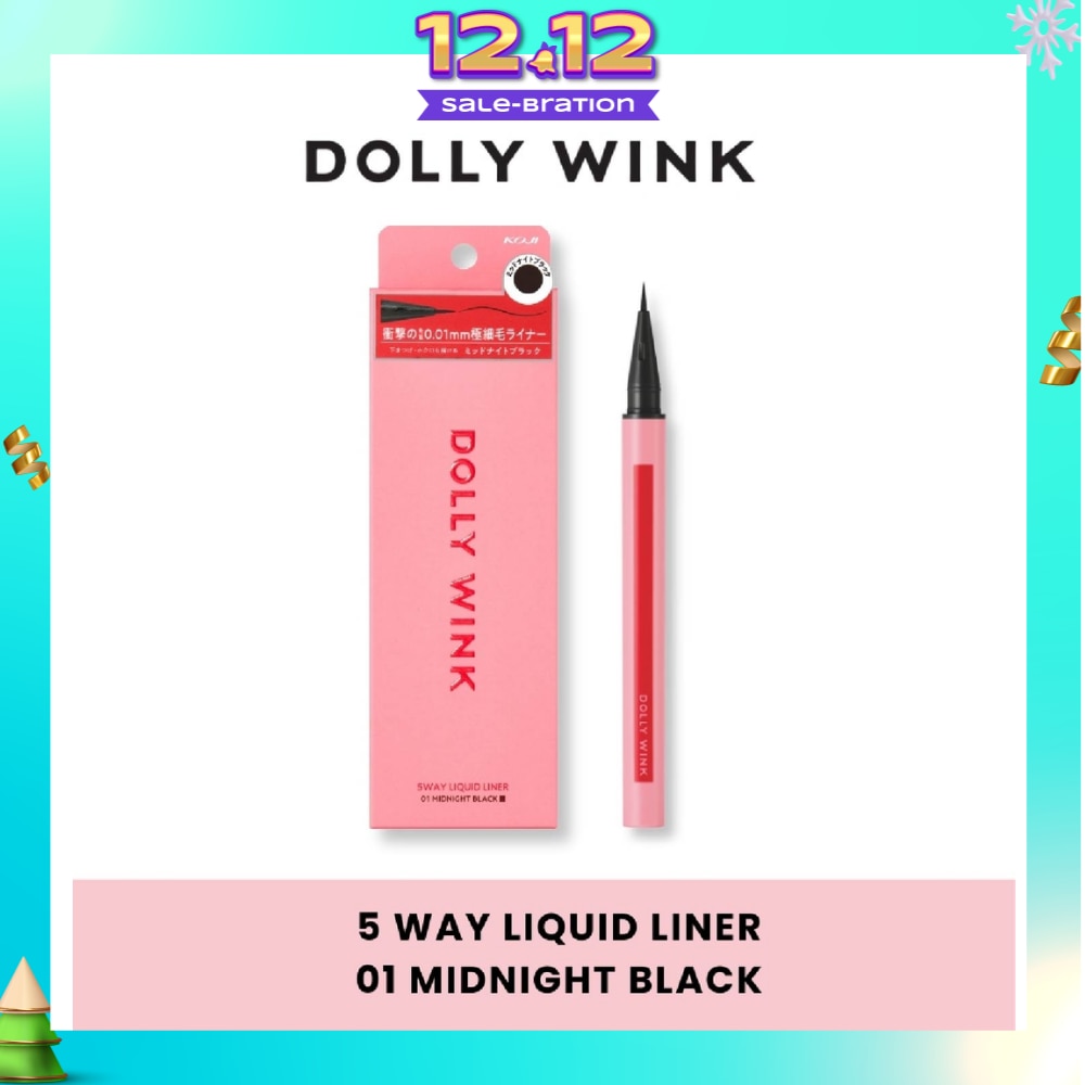 5 Way Liquid Liner 01 Midnight Black 0.6ml