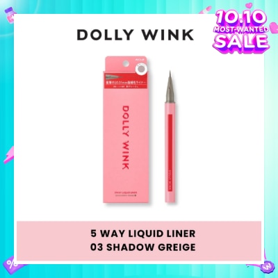 DOLLY WINK 5 Way Liquid Liner 03 Shadow Greige 0.6ml