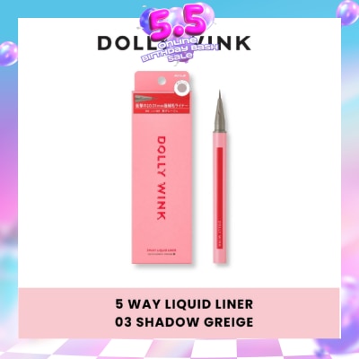 DOLLY WINK - 5 Way Liquid Liner 03 Shadow Greige 0.6ml