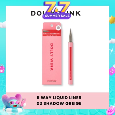 DOLLY WINK - 5 Way Liquid Liner 03 Shadow Greige 0.6ml