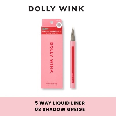 DOLLY WINK 5 Way Liquid Liner 03 Shadow Greige 0.6ml