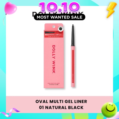 DOLLY WINK Oval Multi Gel Liner 01 Natural Black 0.1g image