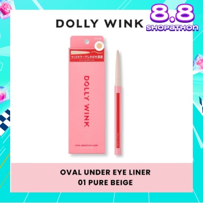 DOLLY WINK Oval Under Eye Liner 01 Pure Beige 0.1g