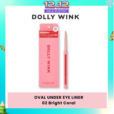 DOLLY WINK Oval Under Eye Liner 02 Healthy Coral 0.1g