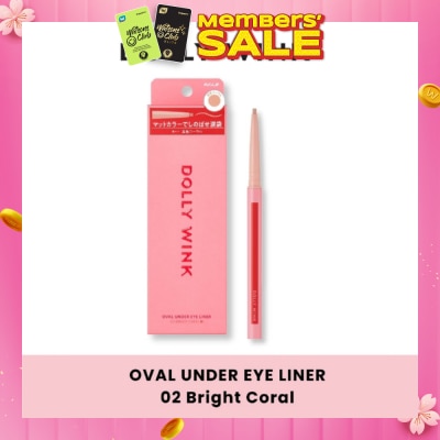 DOLLY WINK Oval Under Eye Liner 02 Healthy Coral 0.1g