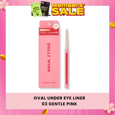 DOLLY WINK Oval Under Eye Liner 03 Soft Pink 0.1g