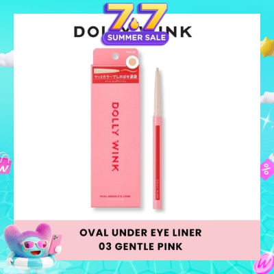 DOLLY WINK - Oval Under Eye Liner 03 Soft Pink 0.1g