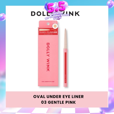 DOLLY WINK - Oval Under Eye Liner 03 Soft Pink 0.1g