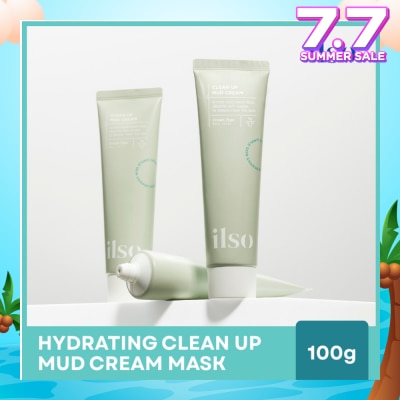 ILSO Hydrating Clean Up Mud Cream Mask 100g