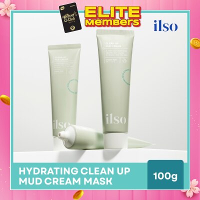 ILSO Hydrating Clean Up Mud Cream Mask 100g