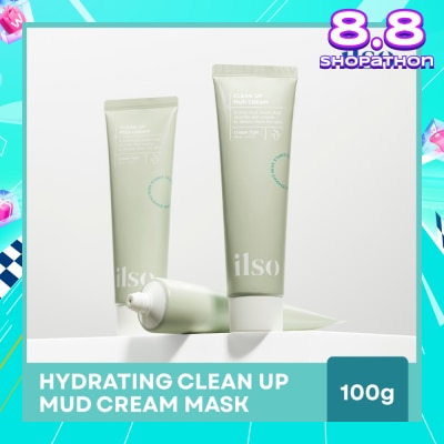 ILSO Hydrating Clean Up Mud Cream Mask 100g