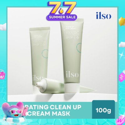 ILSO - Hydrating Clean Up Mud Cream Mask 100g
