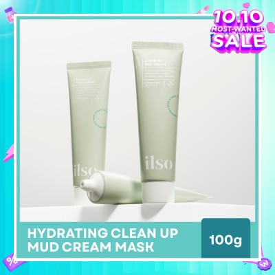 ILSO Hydrating Clean Up Mud Cream Mask 100g