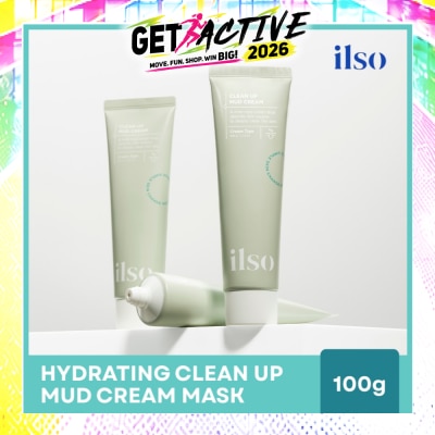 ILSO - Hydrating Clean Up Mud Cream Mask 100g image