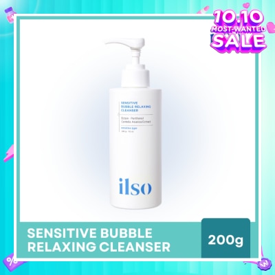 ILSO Sensitive Bubble Relaxing Cleanser 200g