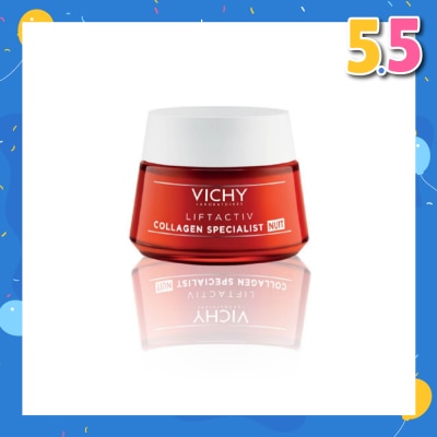 VICHY LiftActiv Collagen Specialist Night Cream (For Lack of Firmness and Uneven Skin Tone) 50ml