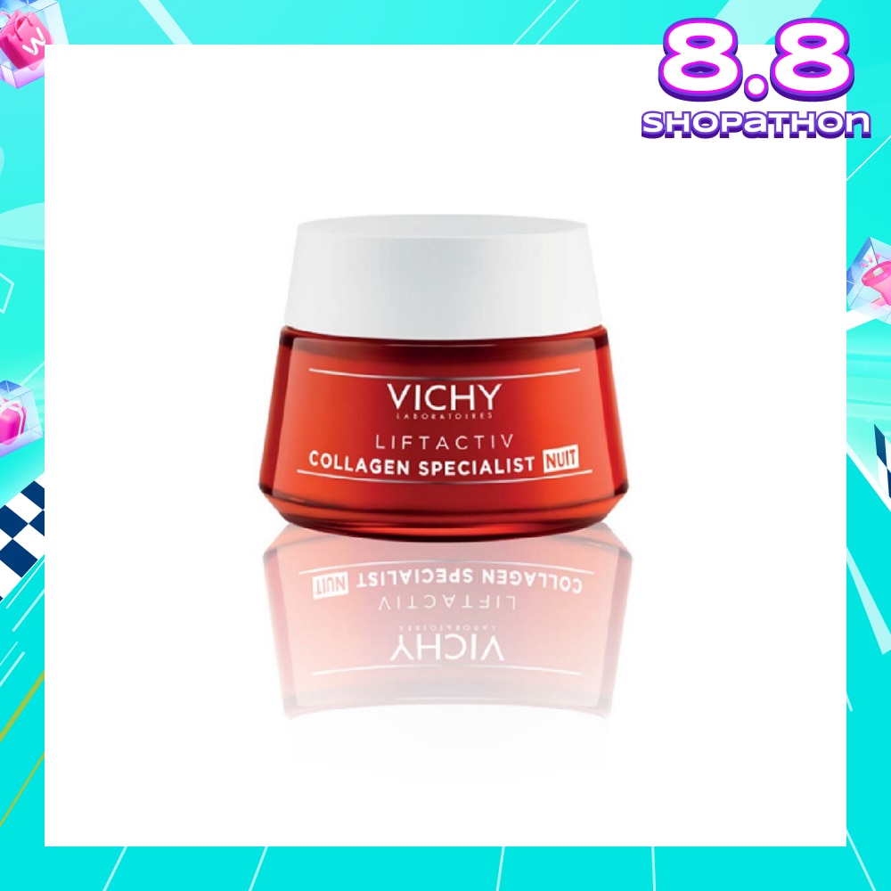 LiftActiv Collagen Specialist Night Cream (For Lack of Firmness and Uneven Skin Tone) 50ml