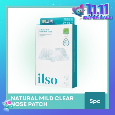 ILSO Natural Mild Clear Nose Patch 5s