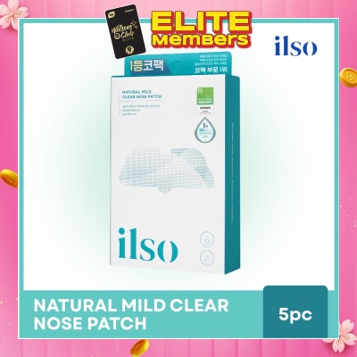 ILSO Natural Mild Clear Nose Patch 5s