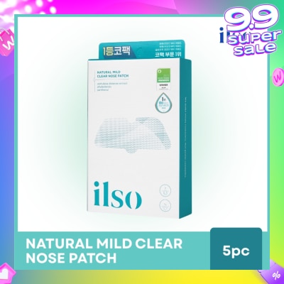 ILSO Natural Mild Clear Nose Patch 5s