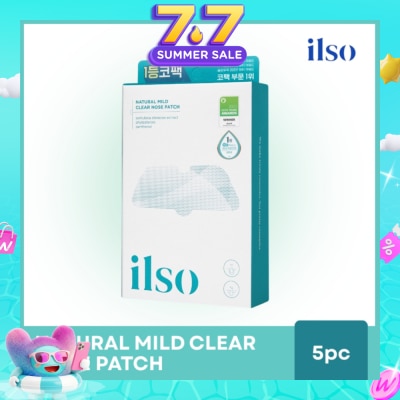 ILSO - Natural Mild Clear Nose Patch 5s