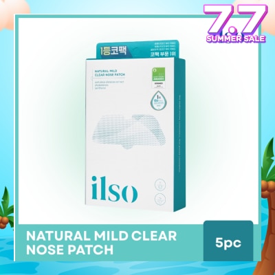 ILSO Natural Mild Clear Nose Patch 5s