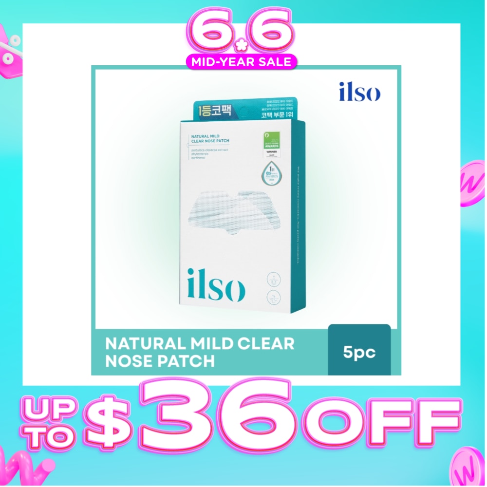 Natural Mild Clear Nose Patch 5s