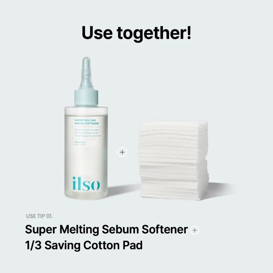 1/3 Saving Ultra Thin Cotton Pad 40s