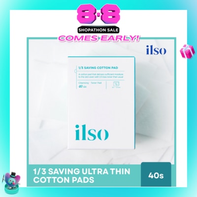 ILSO - 1/3 Saving Ultra Thin Cotton Pad 40s