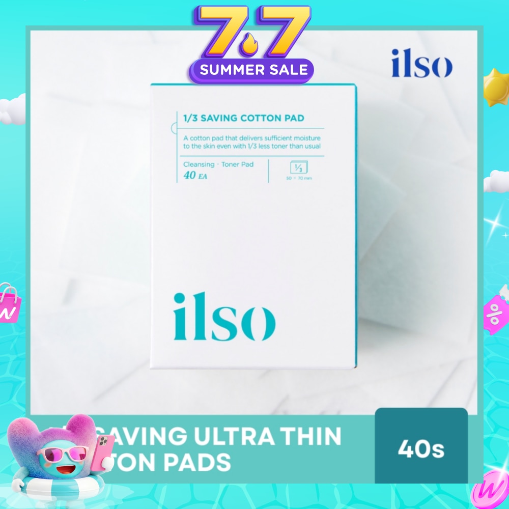 1/3 Saving Ultra Thin Cotton Pad 40s