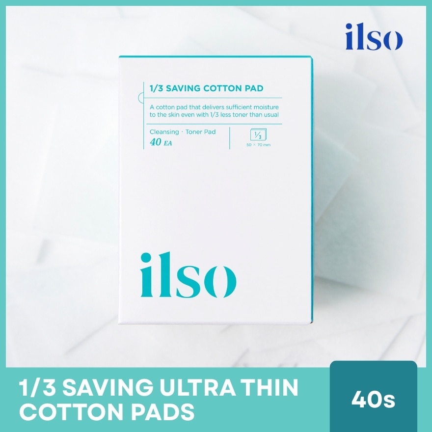 1/3 Saving Ultra Thin Cotton Pad 40s