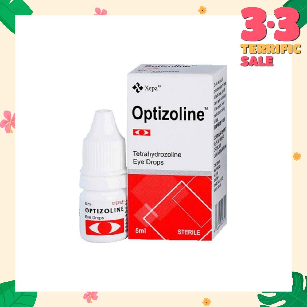 Tetrahydrozoline Sterile Eye Drops (Relieves Burning, Itching, Excessive Tears and Redness due to Conjuntival Allergies) 5ml