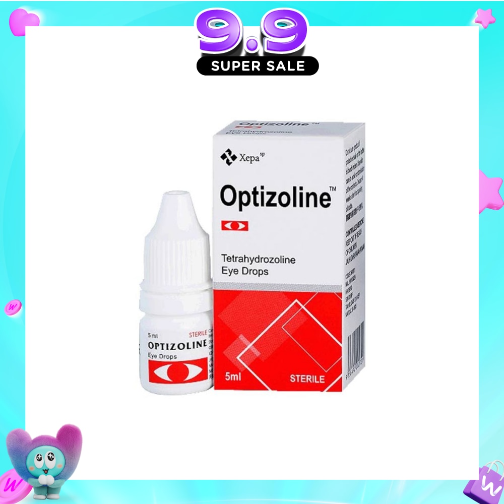 Tetrahydrozoline Sterile Eye Drops (Relieves Burning, Itching, Excessive Tears and Redness due to Conjuntival Allergies) 5ml image