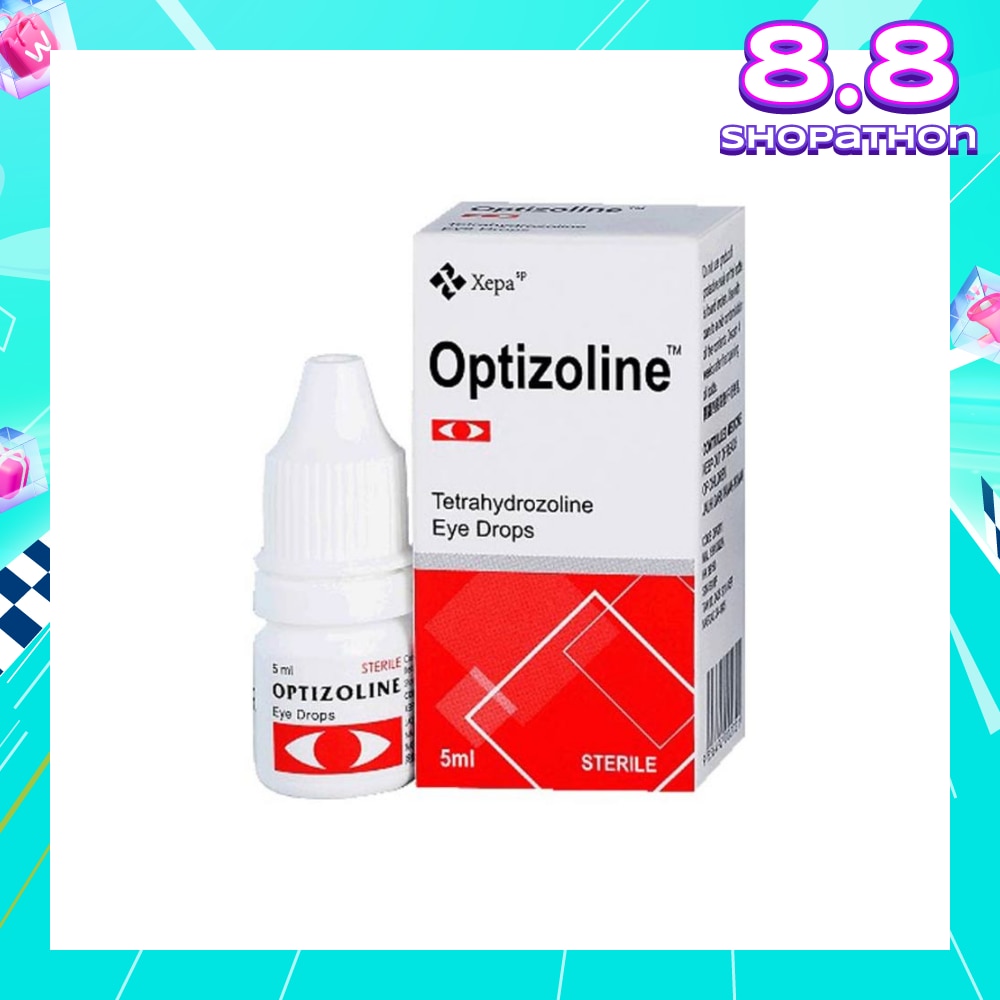 Tetrahydrozoline Sterile Eye Drops (Relieves Burning, Itching, Excessive Tears and Redness due to Conjuntival Allergies) 5ml
