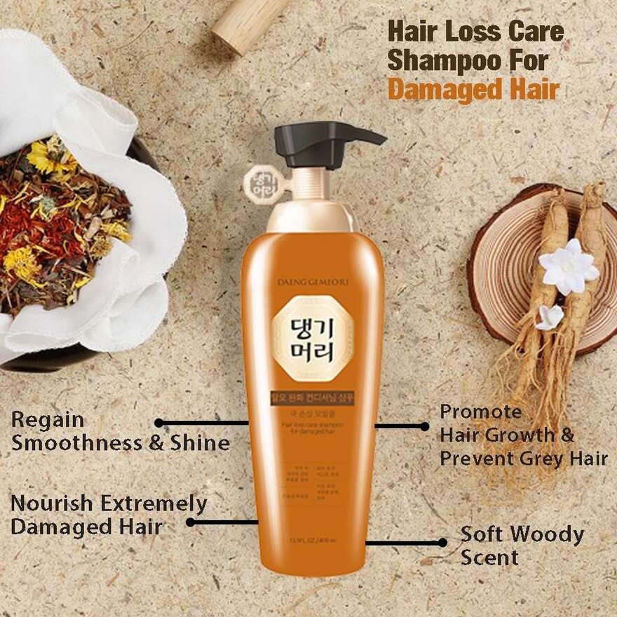 Hair Loss Care Shampoo For Damage Hair (Coloured Hair + Anti Hairloss) 400ml