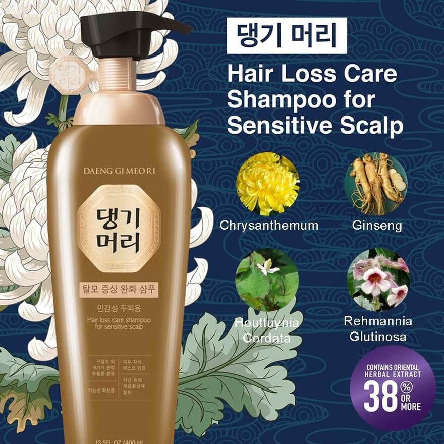 Hair-Loss Care Shampoo For Sensitive Scalp (Anti-Hair-Loss + Anti-Itch) 400ml