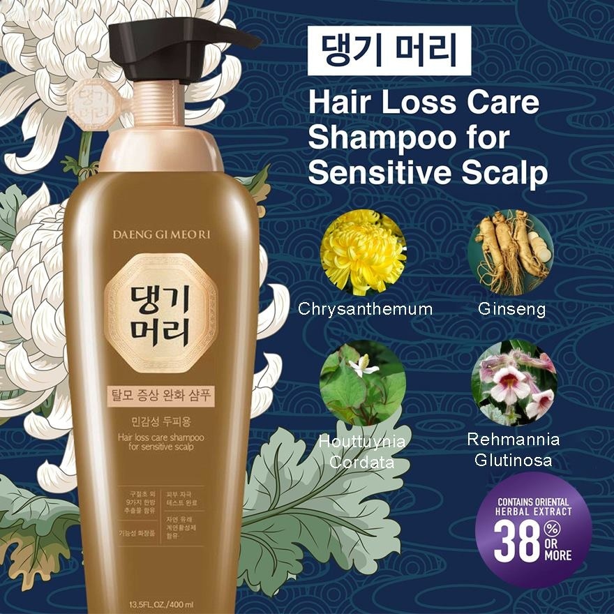 Hair-Loss Care Shampoo For Sensitive Scalp (Anti-Hair-Loss + Anti-Itch) 400ml