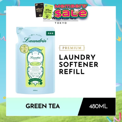LAUNDRIN - Laundry Softener Green Tea Refill 480ml