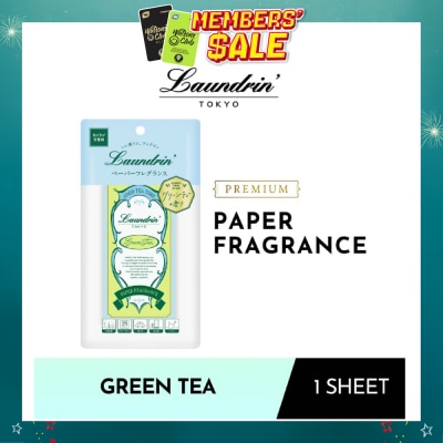 LAUNDRIN - Paper Fragrance Green Tea 1s