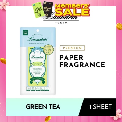 LAUNDRIN Paper Fragrance Green Tea 1s