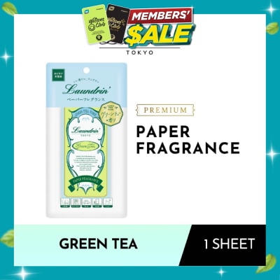 LAUNDRIN Paper Fragrance Green Tea 1s image